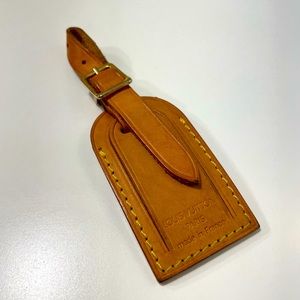 Louis Vuitton luggage tag